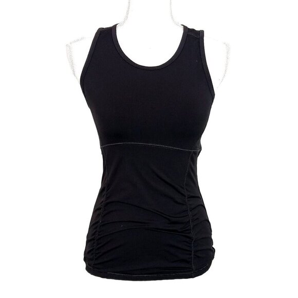 ATHLETA Stealth Sculptek Athletic Tank Top Black Sz S EUC - Picture 1 of 5